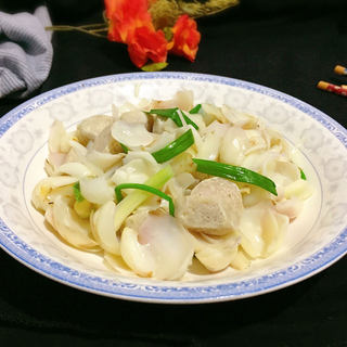 百合炒鱼丸