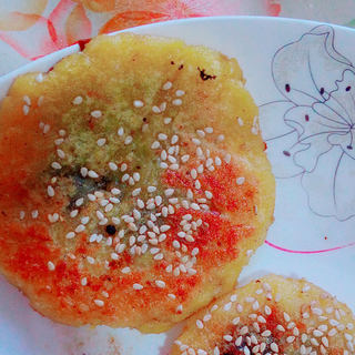 南瓜糯米饼