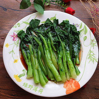 白灼菜心