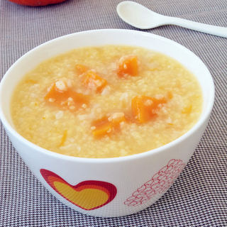 南瓜双米粥