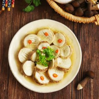 肉末蒸杏鲍菇