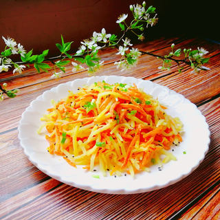 胡萝卜土豆双蒸