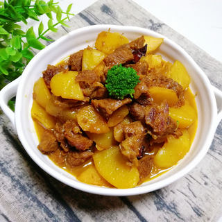 牛肉炖土豆山药