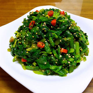 凉拌芝麻菠菜