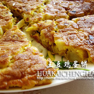 土豆鸡蛋饼
