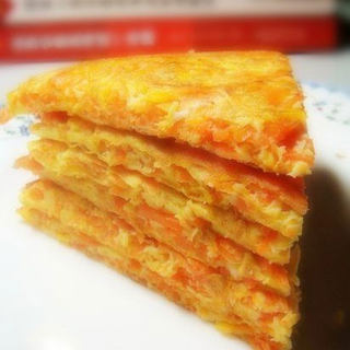 营养早餐——胡萝卜丝煎饼