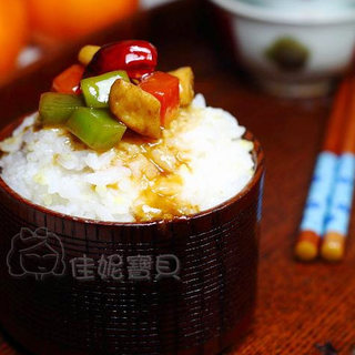 宫保鸡丁盖饭