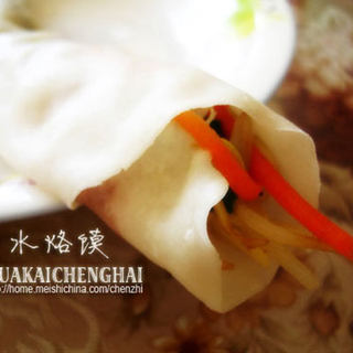 水烙馍卷菜