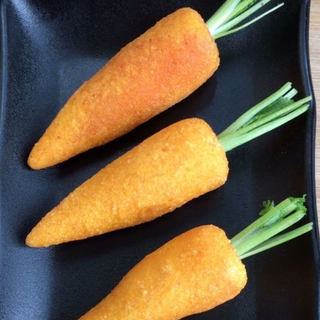 胡萝卜豆沙包