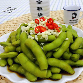 凉拌毛豆#家常菜#