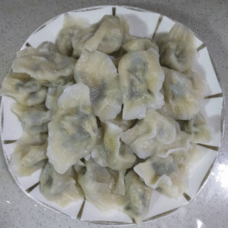 豆腐韭菜馅饺子