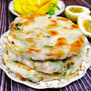 葱香椒盐饼