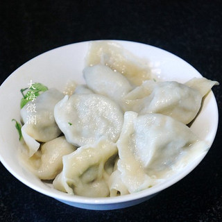 韭菜鸡蛋馅水饺