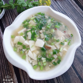 杏鲍菇豆腐羹