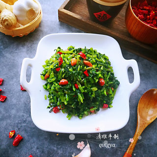 凉拌茼蒿