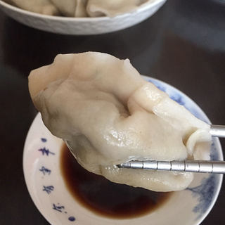 四季豆猪肉饺