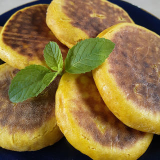 香甜南瓜豆沙饼