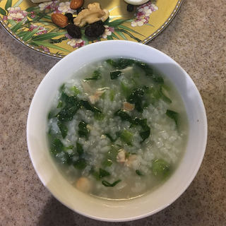 鸡丝青菜粥套餐