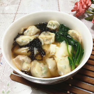 肉末山药小馄饨