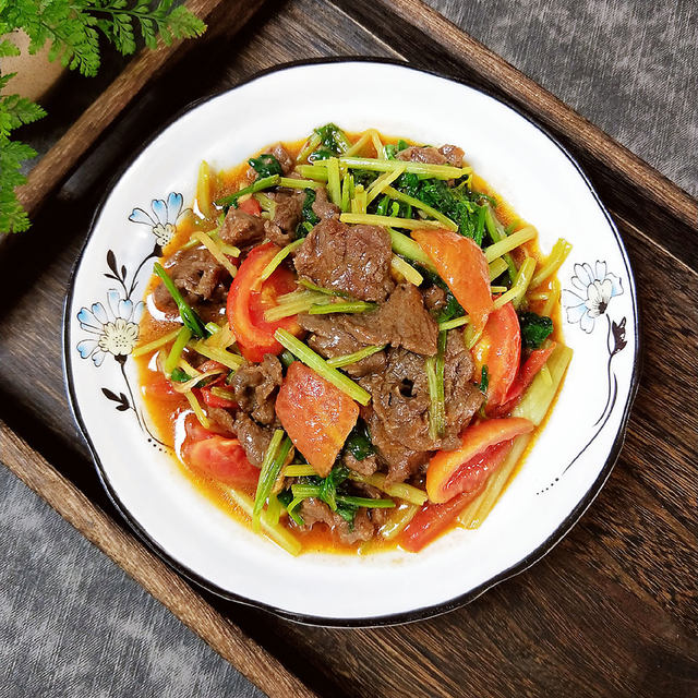 牛肉炒芹菜