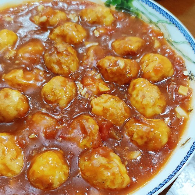 番茄虎皮鹌鹑蛋