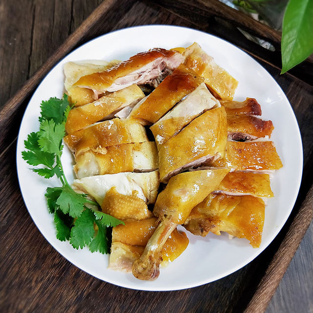 电饭锅盐焗鸡