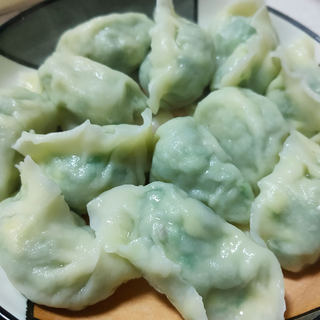 韭菜素三鲜水饺