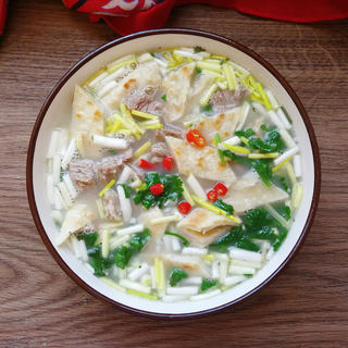 羊肉汤泡馍