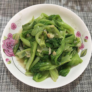 蒜蓉炒生菜