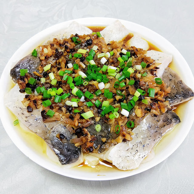 豉汁蒸鲩鱼
