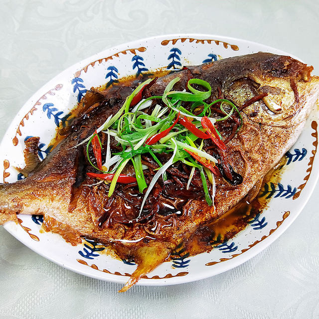 红烧鲳鱼