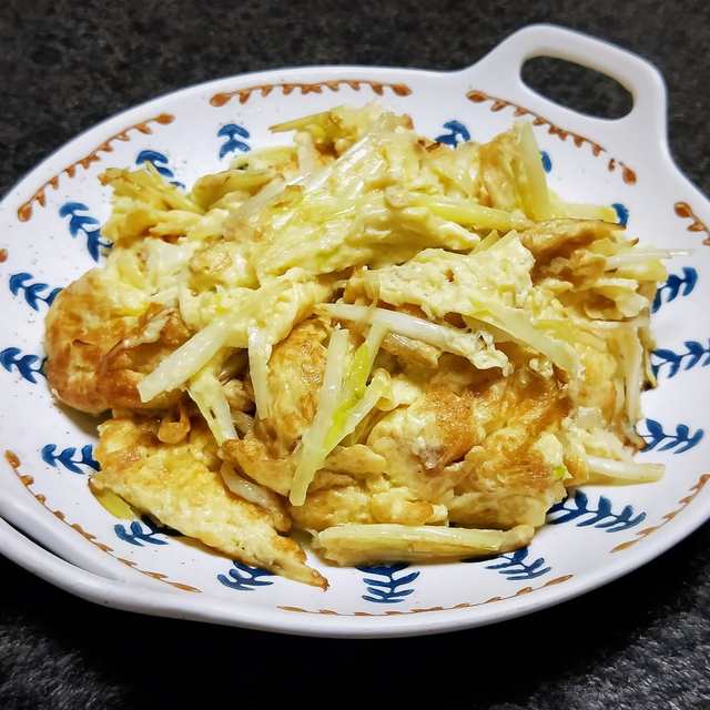 韭黄炒鸡蛋