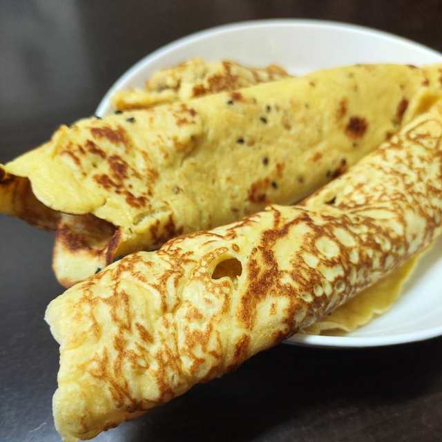 鸡蛋燕麦饼