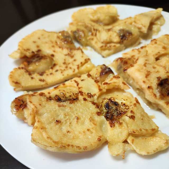 焦糖香蕉饼