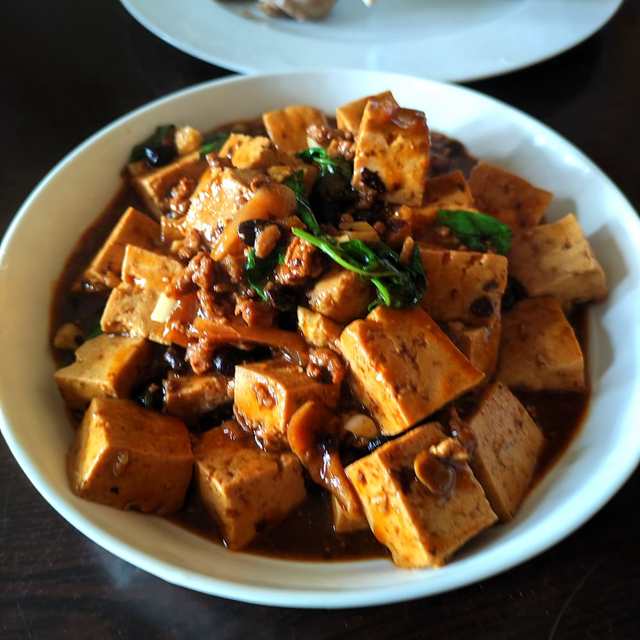 肉酱焖豆腐