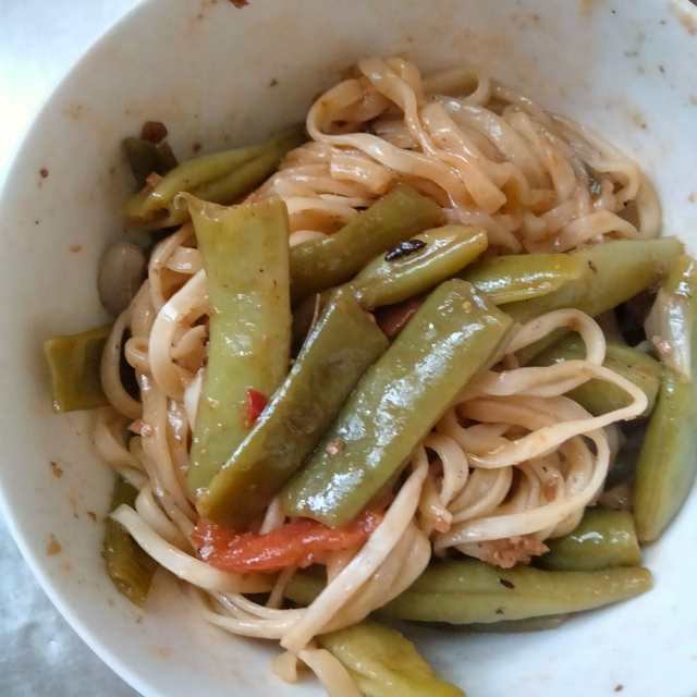 豆角蒸面