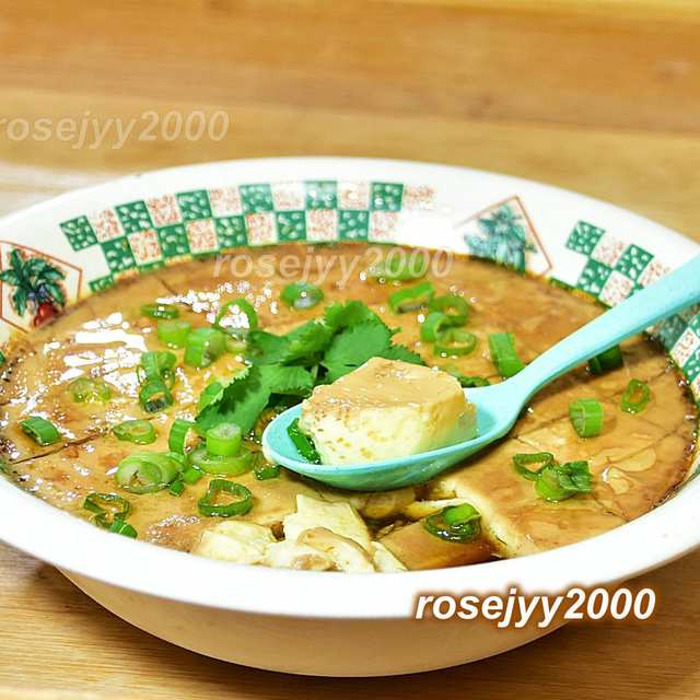 鸡蛋蒸豆腐--鸡蛋豆腐合体、老少平安