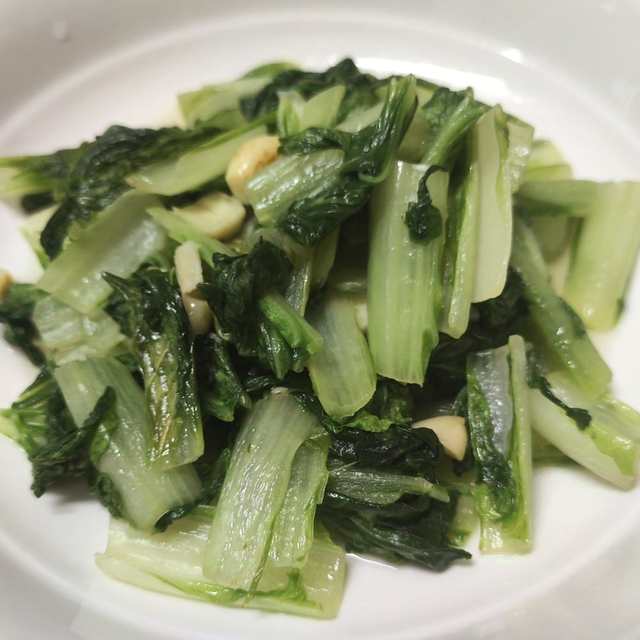 蒜香水白菜