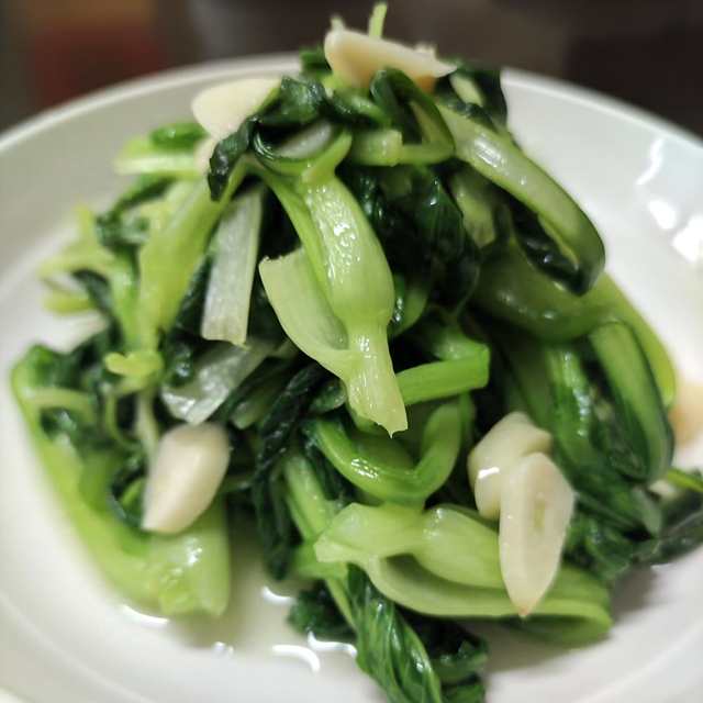 蒜香小油菜