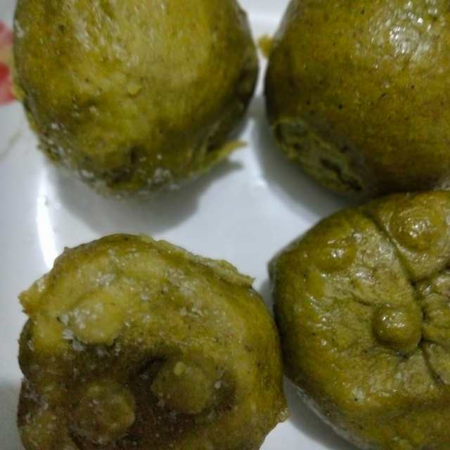 菠菜馒头