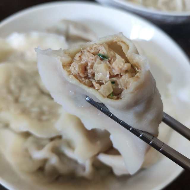 白菜大葱饺