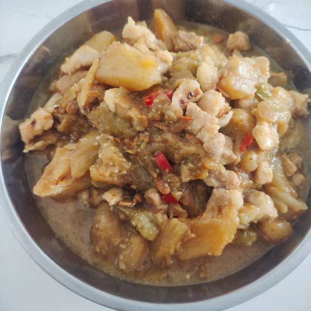 肉沫泡紫茄