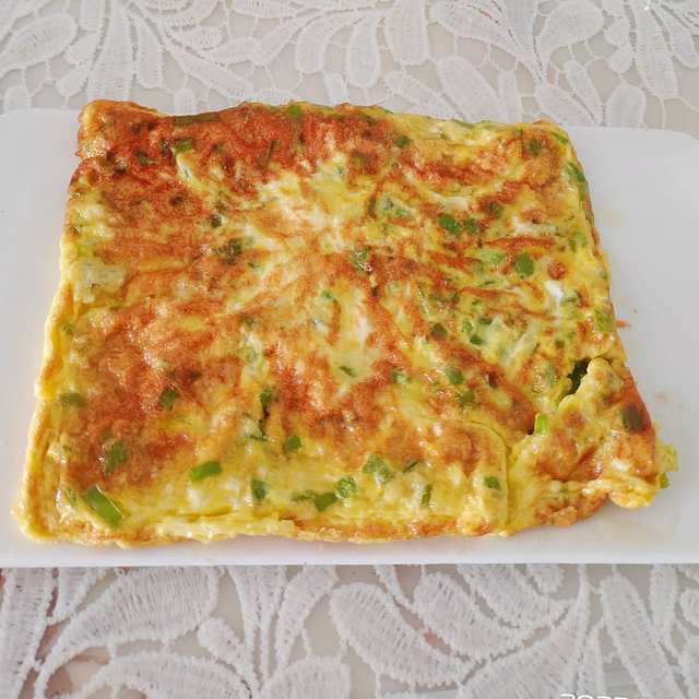 青尖椒煎蛋