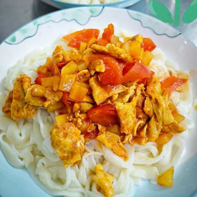 西红柿鸡蛋打卤面