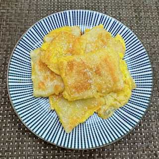 鸡蛋煎糍粑