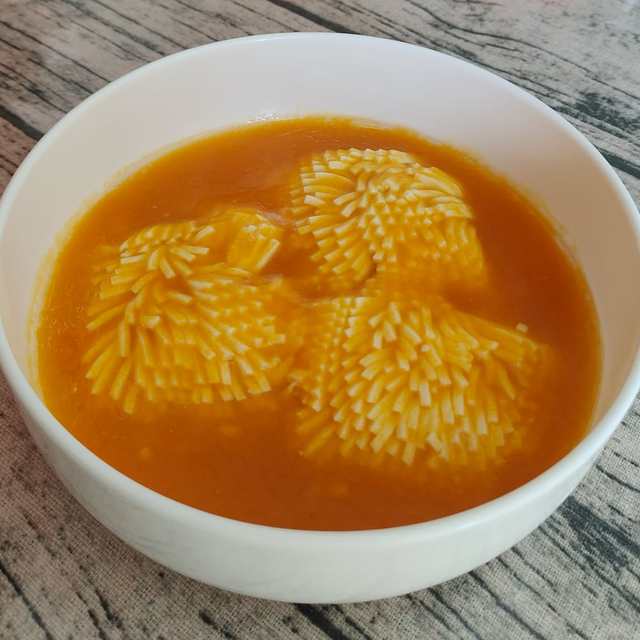 唯美菊花豆腐