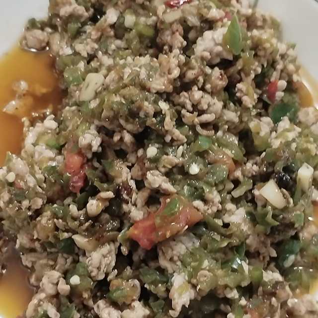 青椒肉沫酱