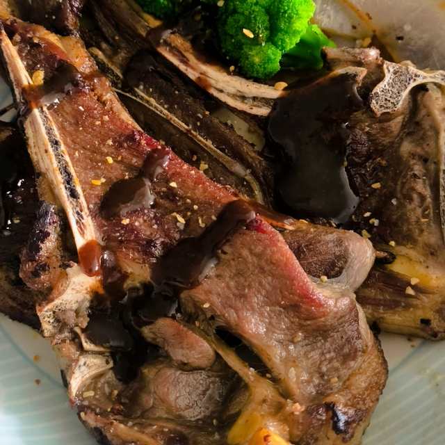 煎羊排