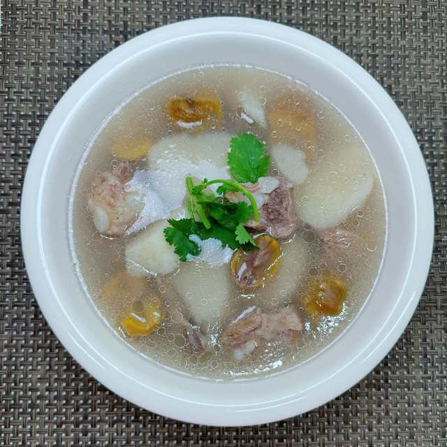 板栗淮山排骨汤